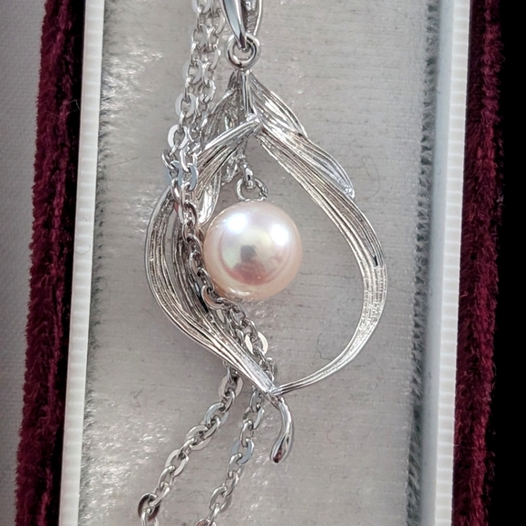 Mikimoto Tokyo Ginza Akoya‎ pearl In sterling Silver - Picture 5 of 6